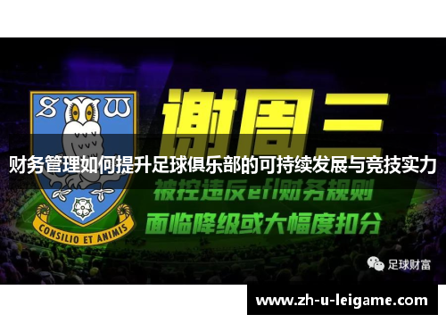 财务管理如何提升足球俱乐部的可持续发展与竞技实力